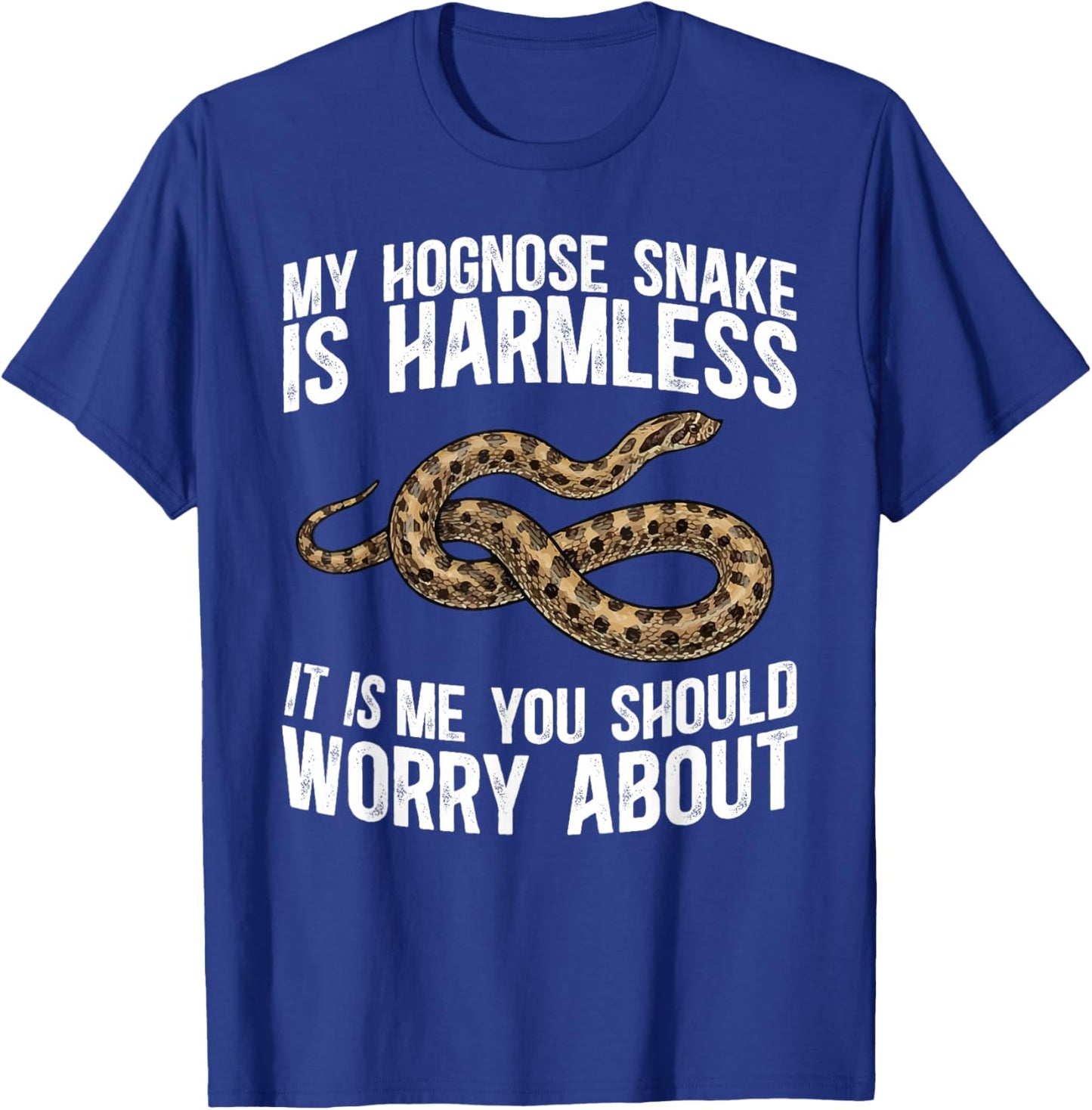 Hognose Snake Owner Hognose Snake Mom Hognose Snake Dad T-Shirt - T-Shirt | Royal
