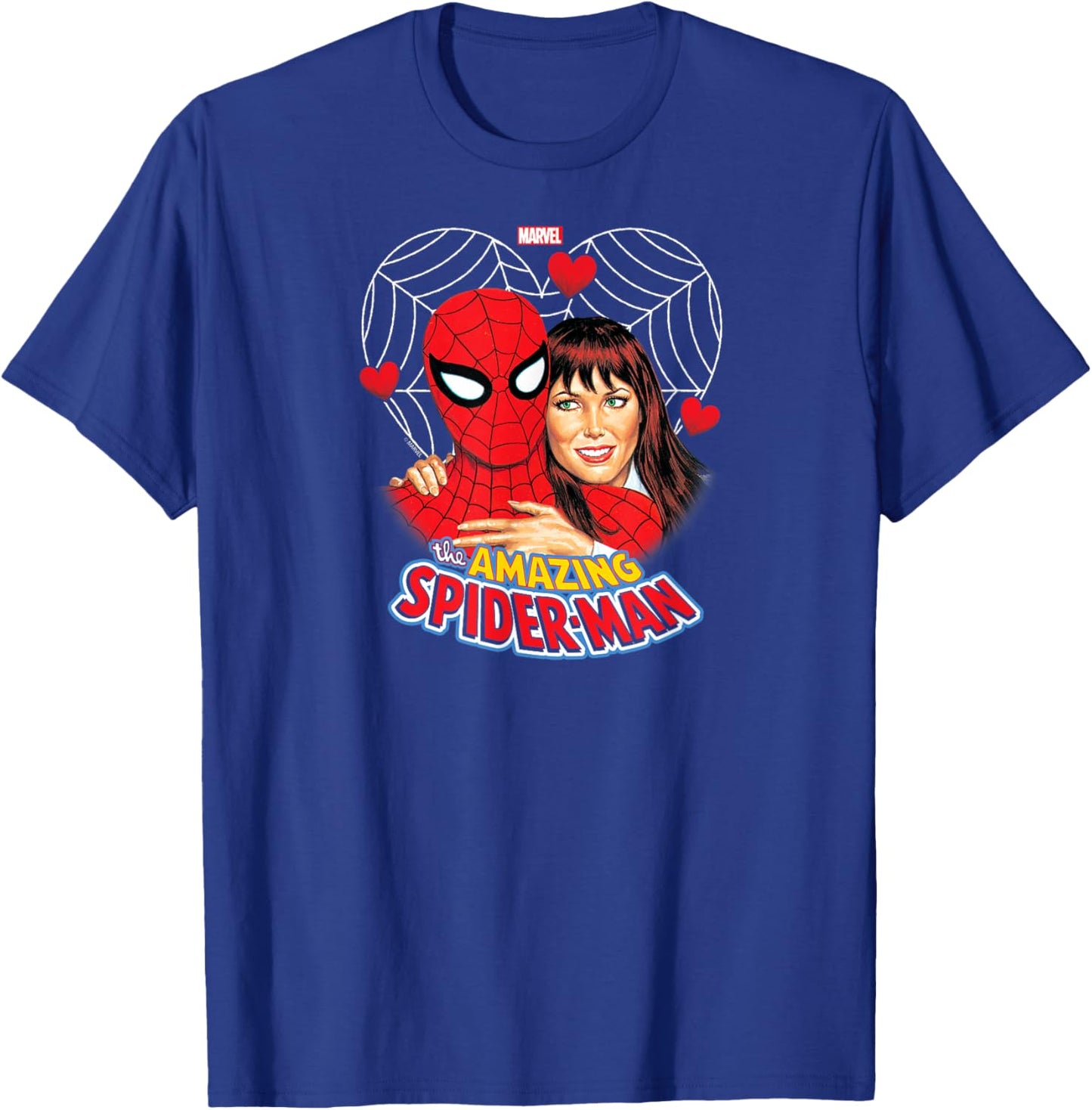 Spider-Man - Spidey and Mary Jane Valentine's Day T-Shirt - T-Shirt | Royal