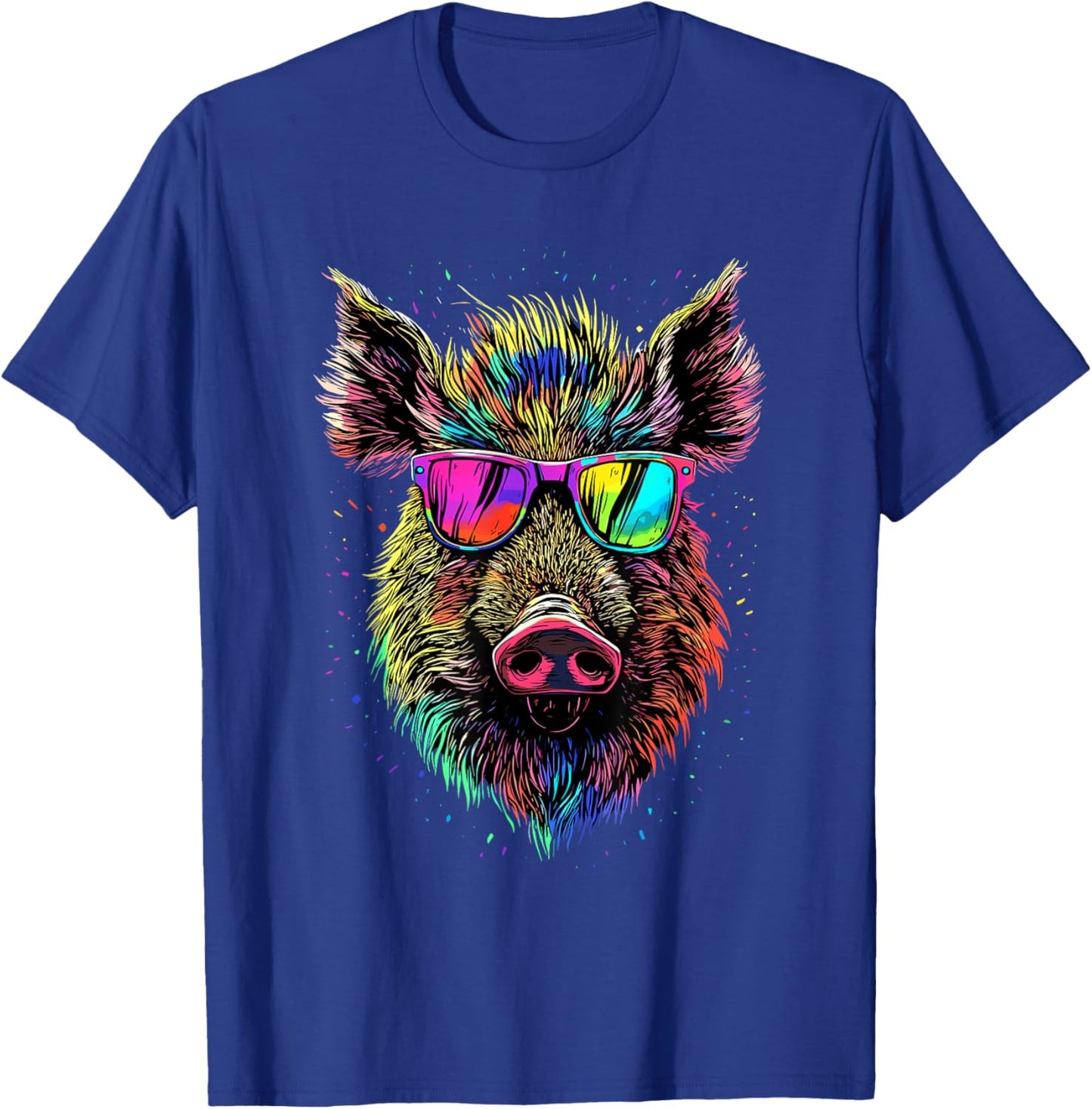 Boar Hunters Game Pigs T-Shirt - T-Shirt | Royal