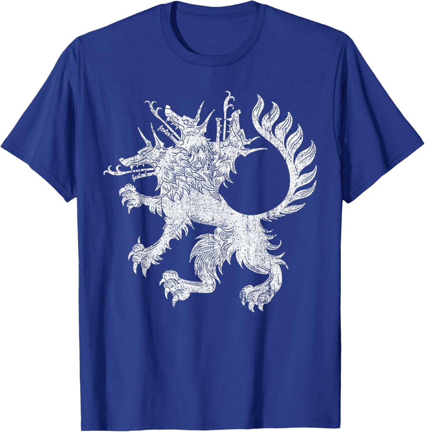 Adults, Black, Small, Short Sleeve, , Vintage T-Shirt - T-Shirt | Royal