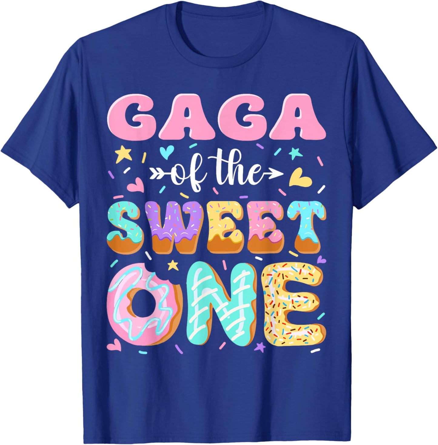 Gaga of The Sweet One First Birthday Matching Family T-Shirt - T-Shirt | Royal