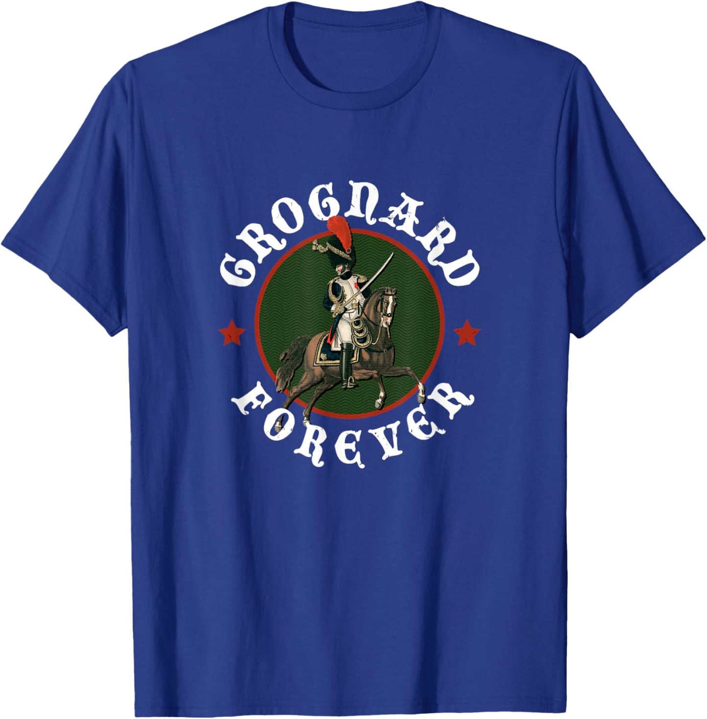 GROGNARD Forever Role Playing Tabletop Gaming T-Shirt - T-Shirt | Royal