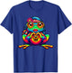 Hippie Frog Tie-Dye Girls Women Heart Hand 70s 60s Peace T-Shirt - T-Shirt | Royal