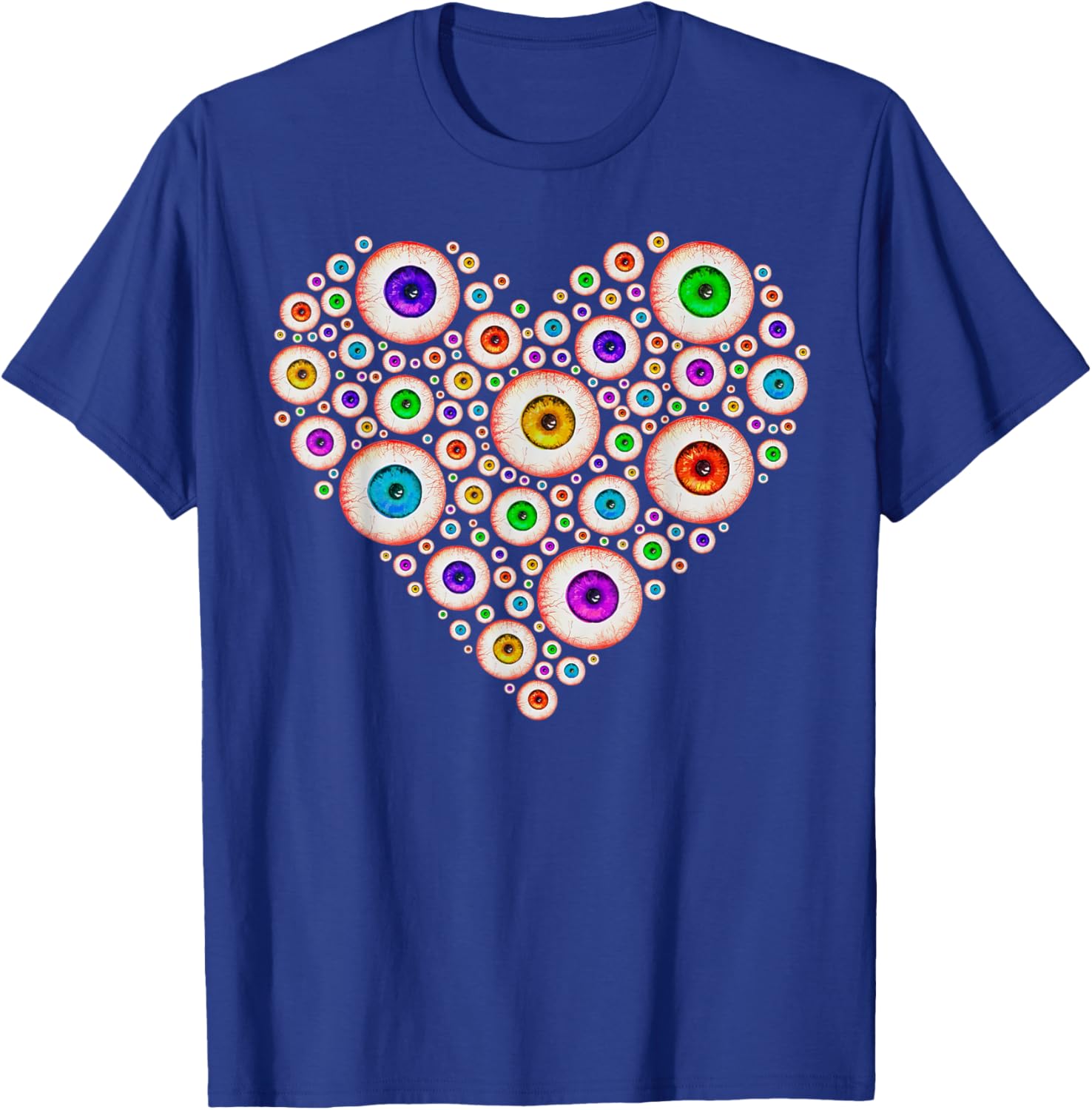 Eye Heart Optometry Ophthalmology Eye Doctor Optometric Tech T-Shirt - T-Shirt | Royal