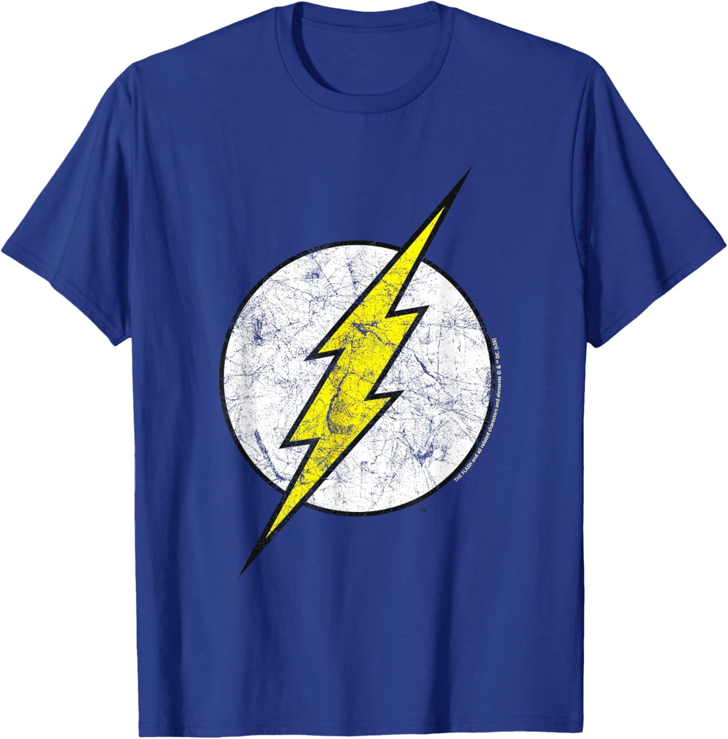 Graphique Vibrant du Symbole du héros Lightning Bolt T-Shirt - T-Shirt | Royal