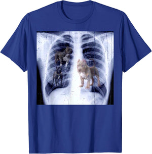 Vintage I Got That Dog In Me Xray Meme Classic Dog T-Shirt - T-Shirt | Royal