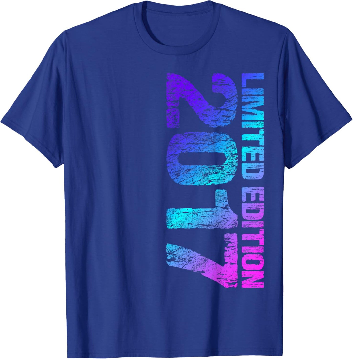 2017 Boy Girl 9th Birthday Limited Edition 9 T-Shirt - T-Shirt | Royal