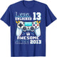 Level 13 Unlocked Video Game 13 Year Old Boy 13 Years T-Shirt - T-Shirt | Royal