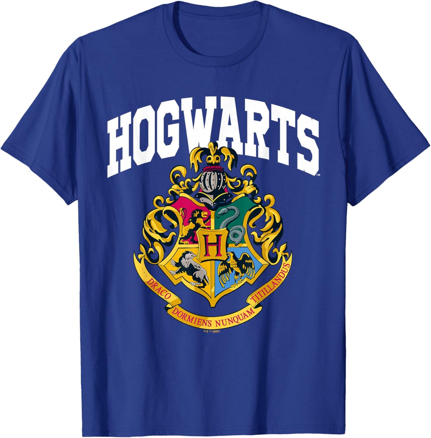 Harry Potter Hogwarts Collegiate Arch T-Shirt - T-Shirt | Royal