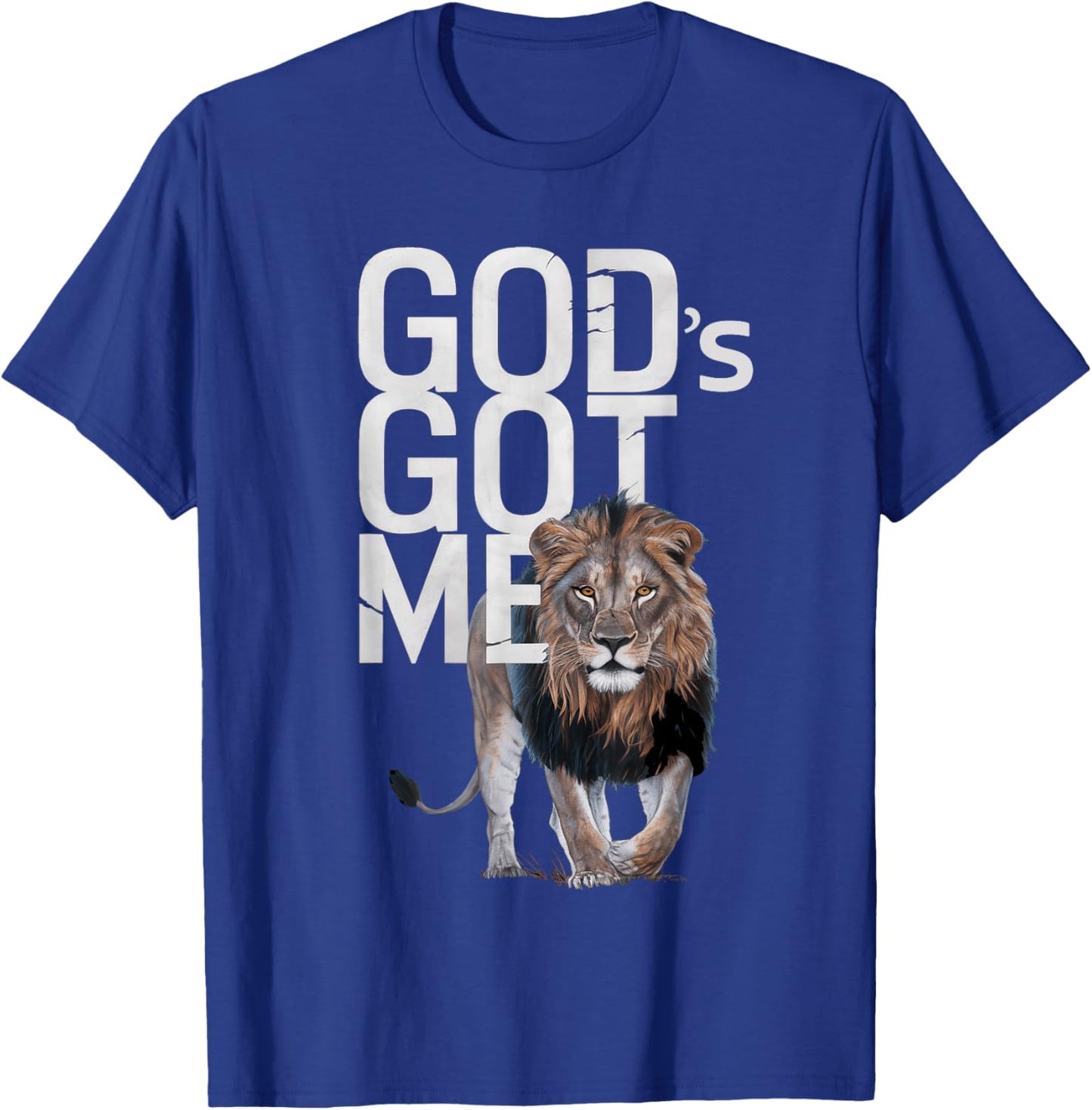 God's Got Me T-Shirt - T-Shirt | Royal