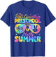 Goodbye Preschool Graduation Last Day of School Hello Summer T-Shirt - T-Shirt | Royal