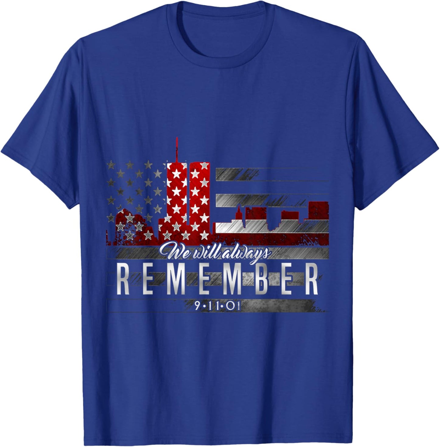 September 11th - REMEMBER T-Shirt - T-Shirt | Royal