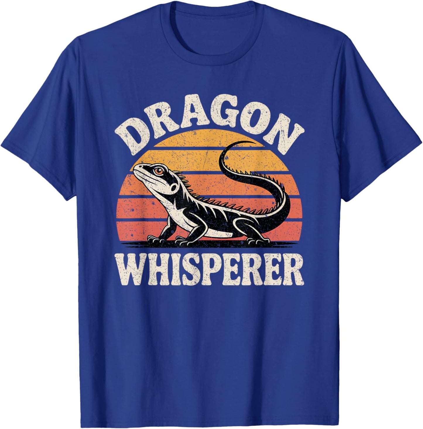 Bearded Dragon Whisperer Funny Vintage Lizard Gecko Kids T-Shirt - T-Shirt | Royal