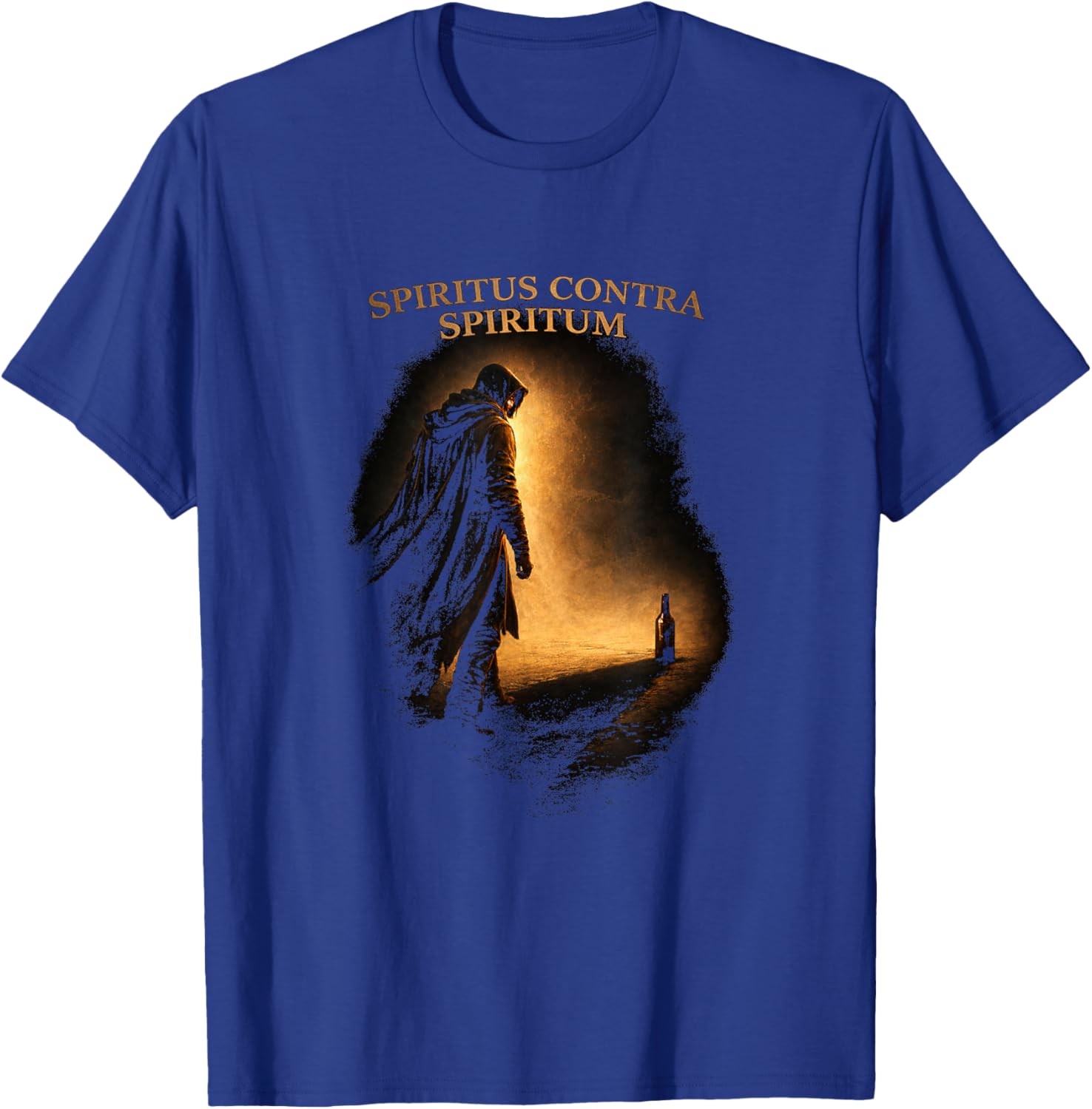 Spiritus Contra Spiritum - Spirit Against Spirits - Jung T-Shirt - T-Shirt | Royal