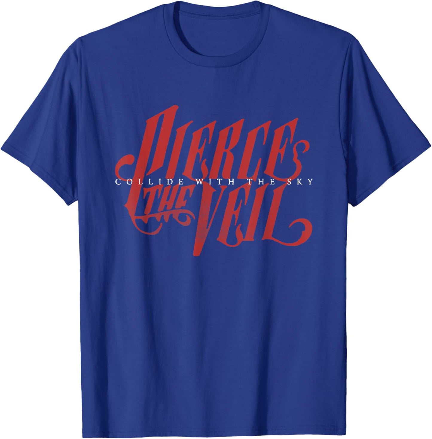 Pierce The Veil Collide Red Official T-Shirt - T-Shirt | Royal