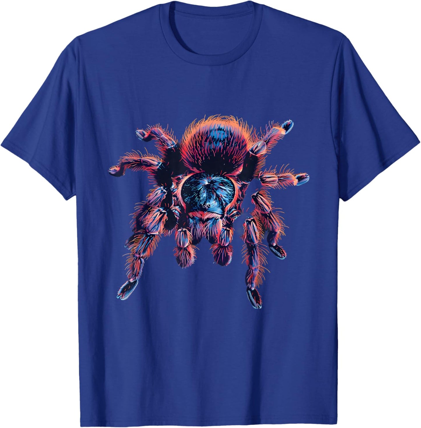 Tarantula Artwork Wildlife Nature Motif Tarantula Lover T-Shirt - T-Shirt | Royal
