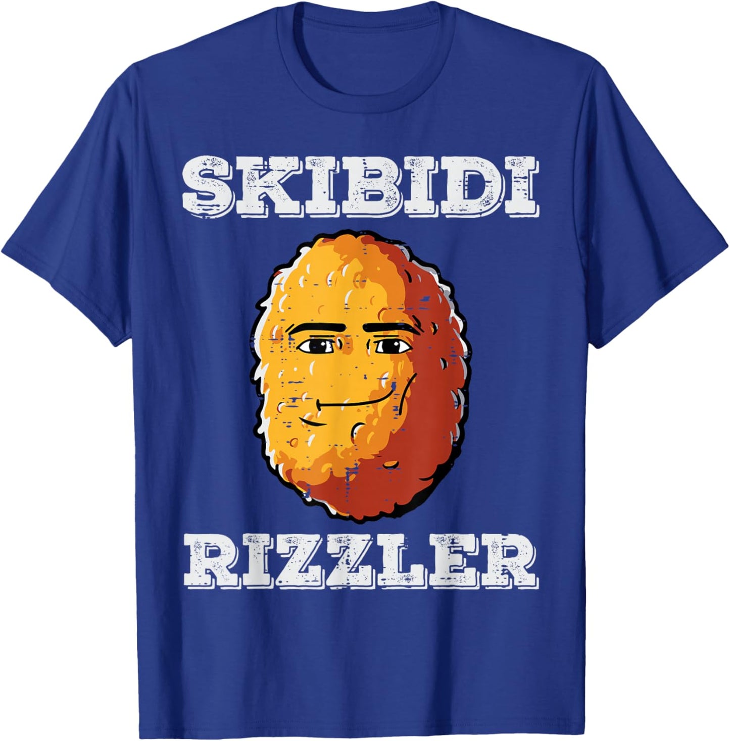 Potato Skibidi Rizzler Funny Saying Meme Men Boys Kids Women T-Shirt - T-Shirt | Royal