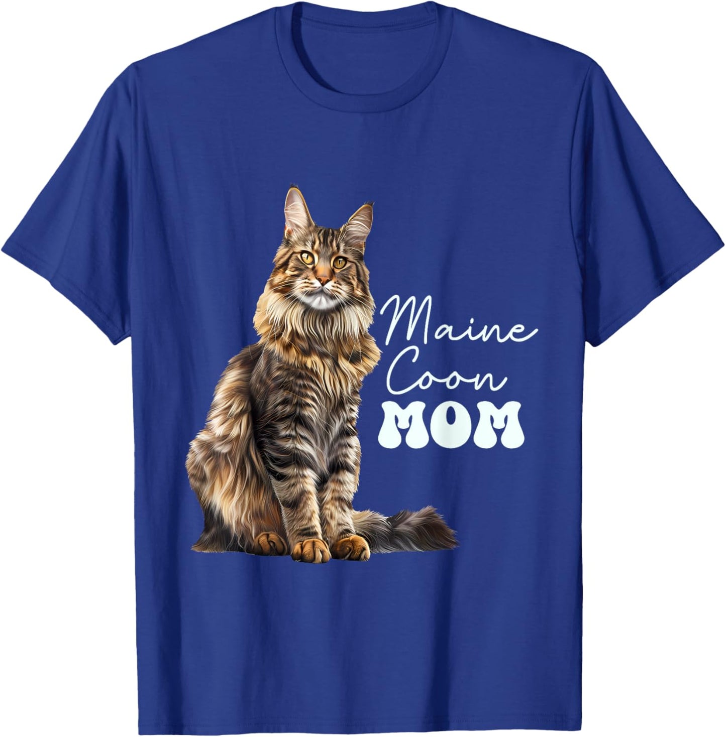 Maine coon Mom T-Shirt - T-Shirt | Royal