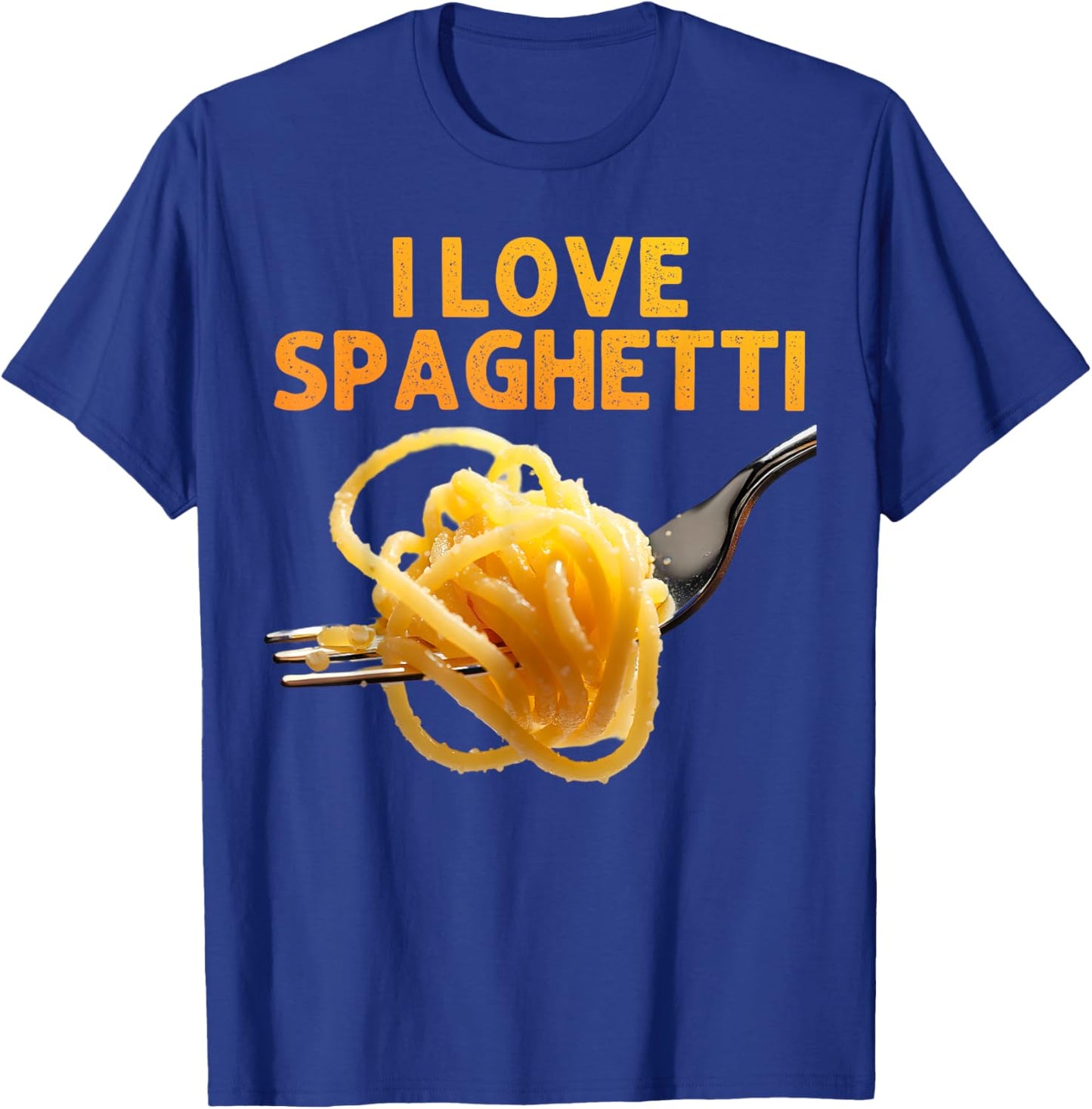 Spaghetti Art Women Meatballs Pasta Lover Spaghetti T-Shirt - T-Shirt | Royal