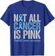 Not All Cancer is Pink Prostate Cancer Awareness Support T-Shirt - T-Shirt | Royal