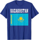 Kazakhstan Flag Patriotic National Roots Souvenir T-Shirt - T-Shirt | Royal
