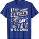 Vintage Classic GARCIA Family Name Ideas -Adults & Kids Funny Vintage Name Family Black Small Regular Fit Short Sleeve T-Shirt - T-Shirt | Royal