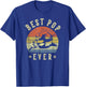 Best Pop Ever - Retro Fist Bump Vintage Design Pop T-Shirt - T-Shirt | Royal