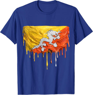 Bhutan Flag T-Shirt - T-Shirt | Royal