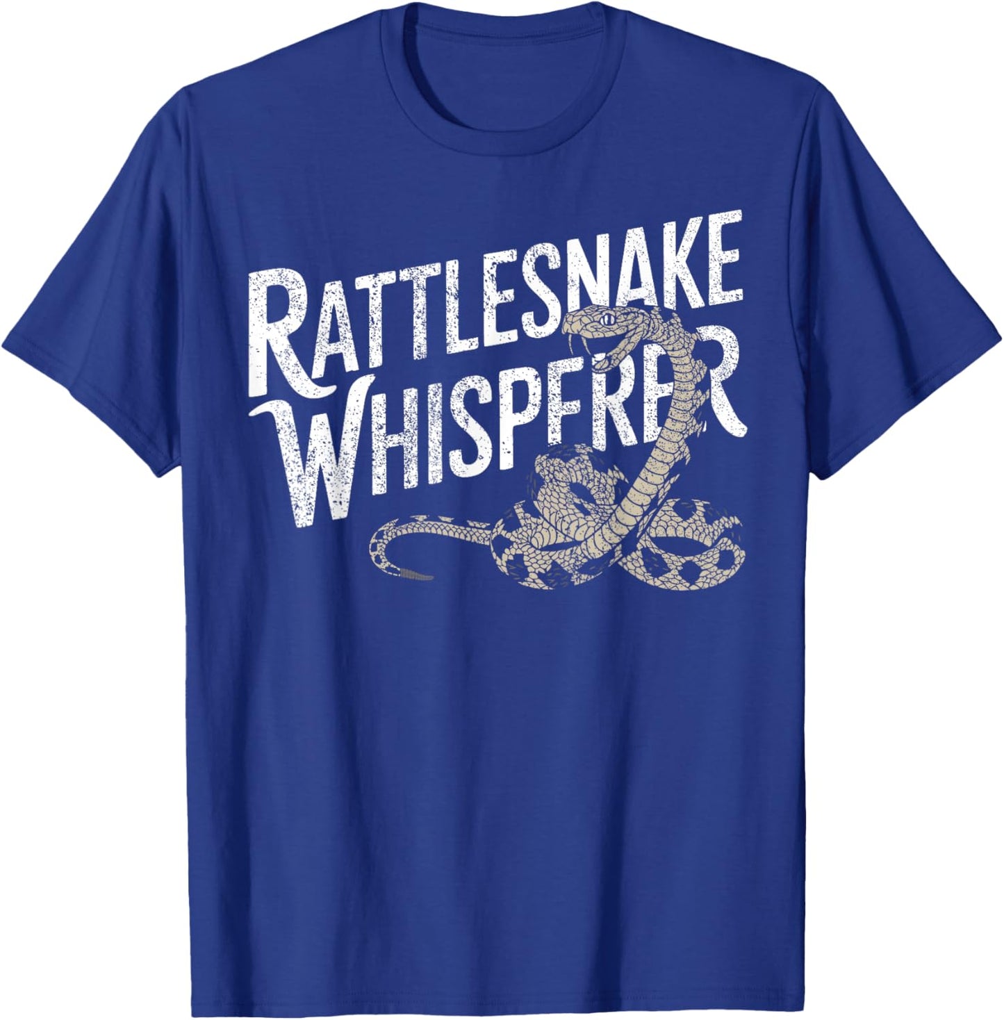 Rattlesnake Whisperer I Snake Catcher I Rattlesnake T-Shirt - T-Shirt | Royal