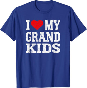 I Love My Grandkids T-Shirt - T-Shirt | Royal