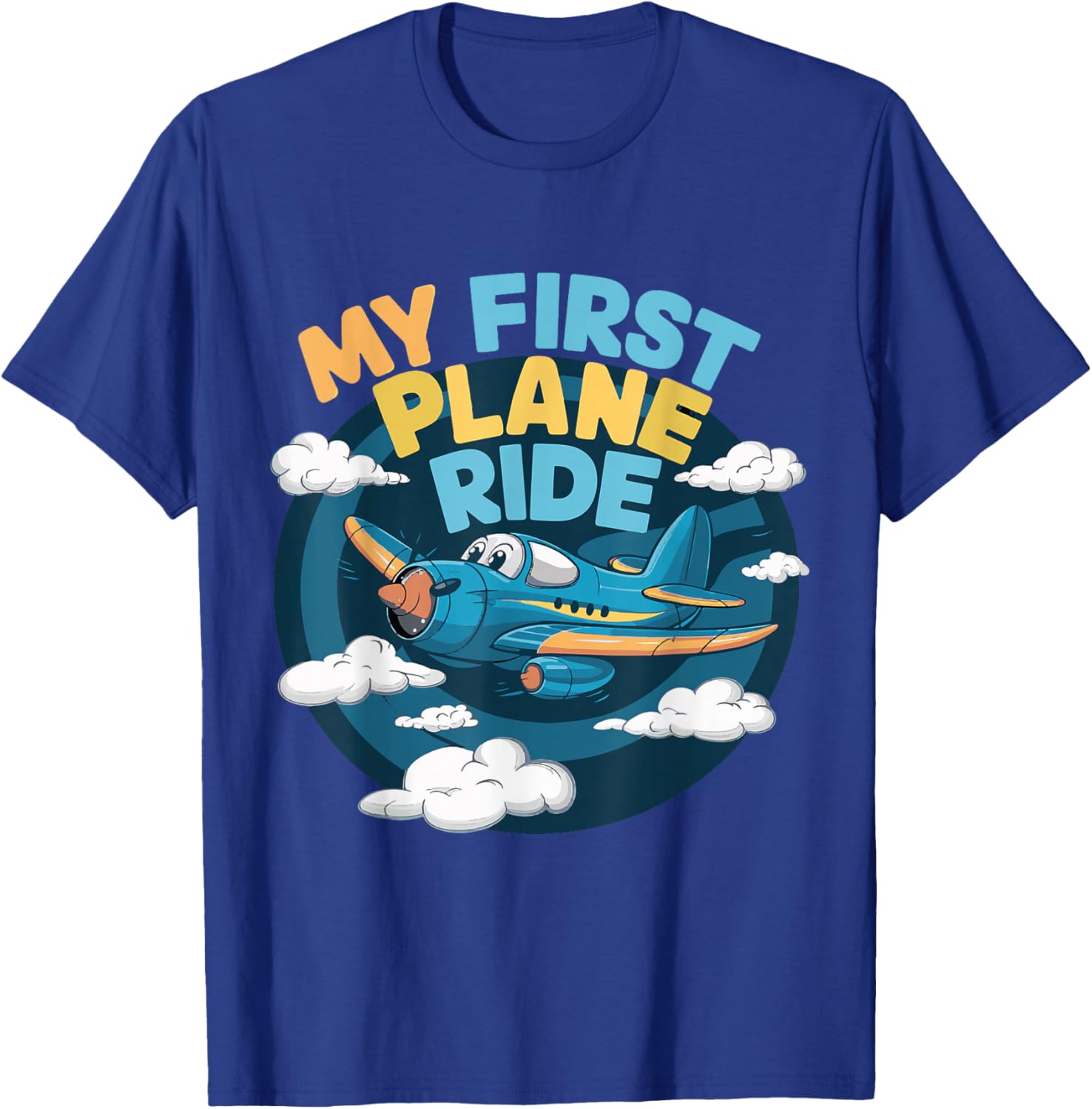 My First Plane Ride T-Shirt - T-Shirt | Royal