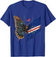 Cabo Verde Cape Verdean Roots Cape Verde Flag T-Shirt - T-Shirt | Royal