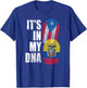 Puerto Rican Ecuadorian It’s in My DNA Puerto Rico Ecuador T-Shirt - T-Shirt | Royal