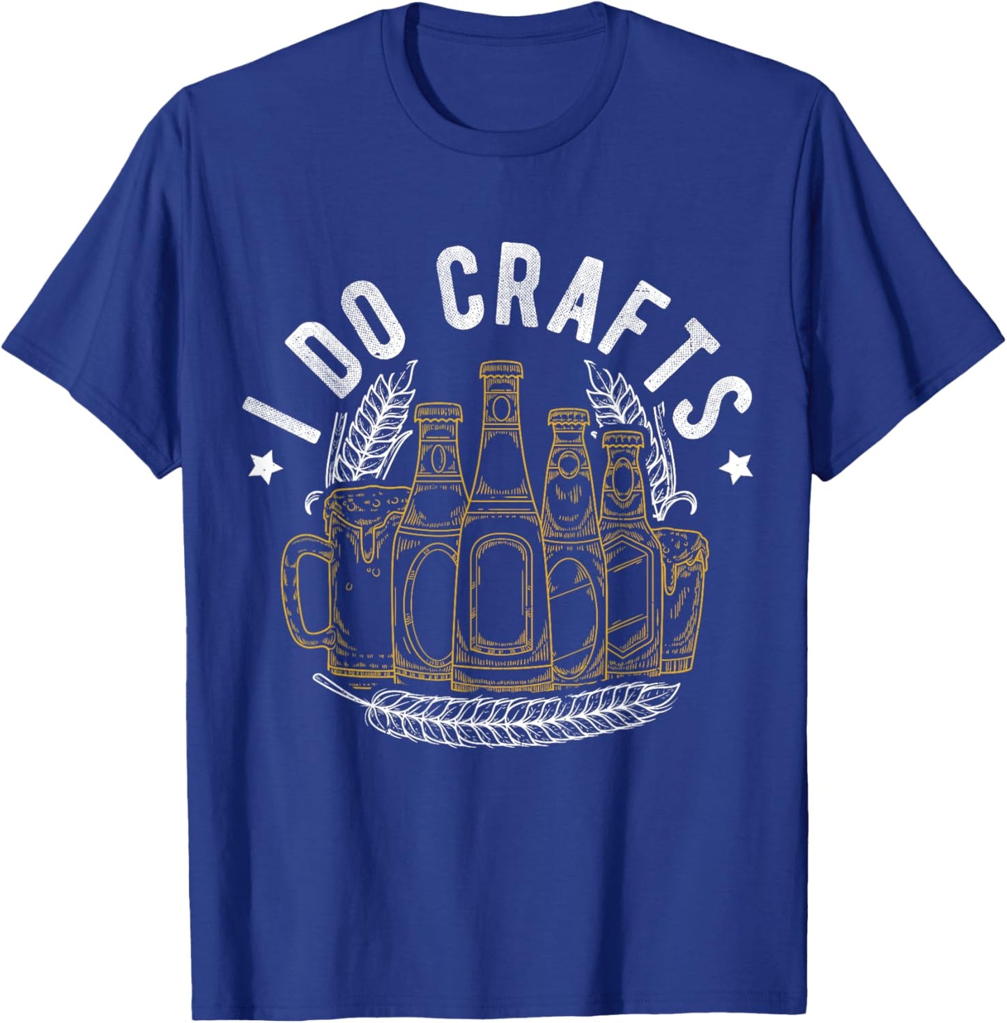 I DO CRAFTS Craft Beer Home Brew T-Shirt - T-Shirt | Royal
