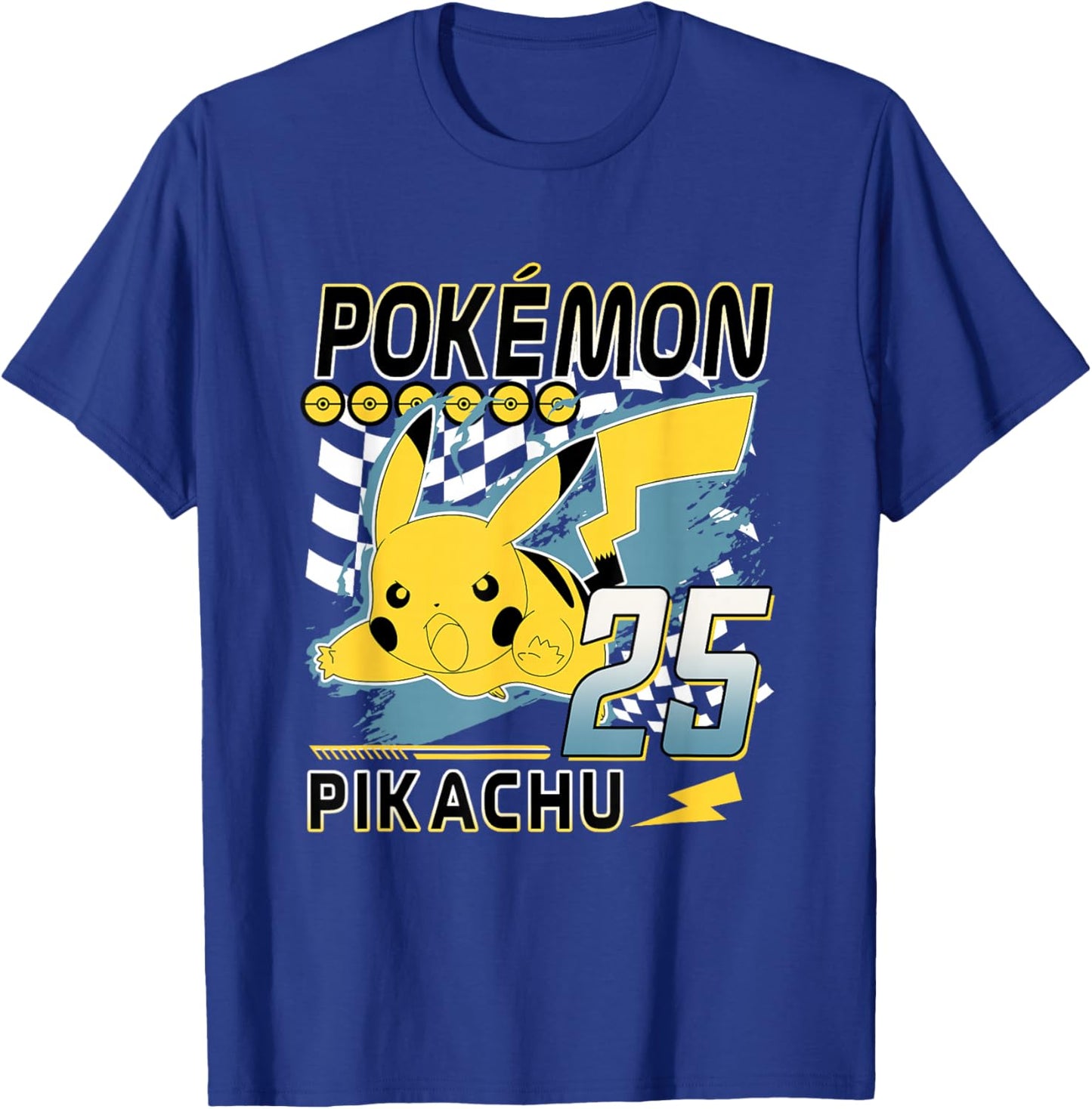 Pokémon Pikachu No. 25 Epic Poster T-Shirt - T-Shirt | Royal