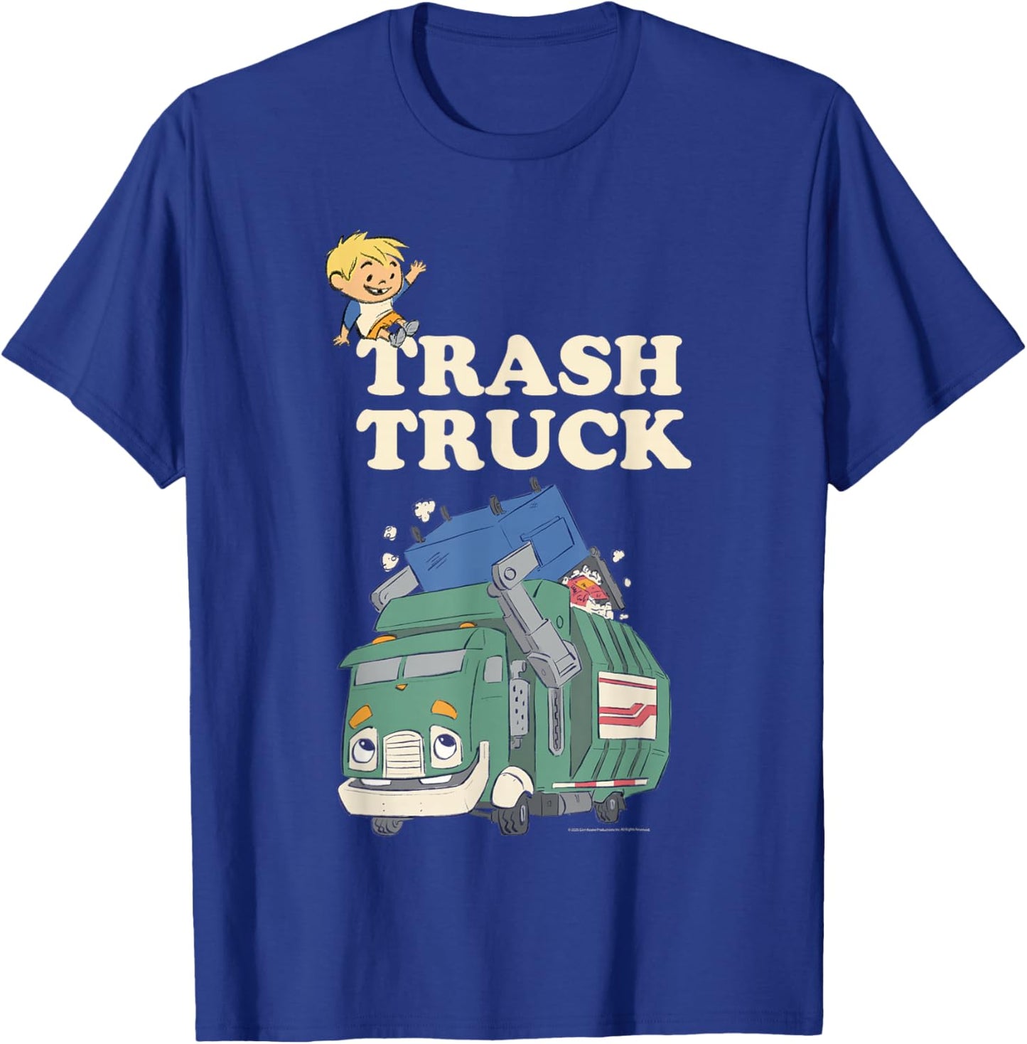 Hank Happy Waving T-Shirt - T-Shirt | Royal