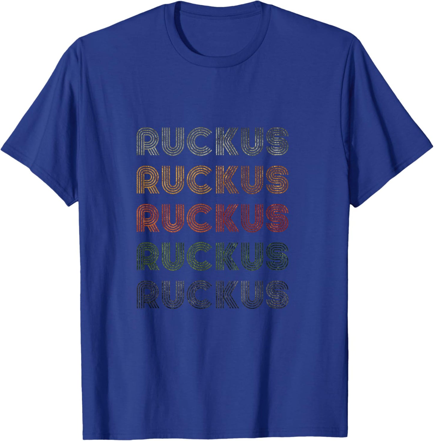 Love Heart Ruckus Grunge Vintage Style Black Ruckus T-Shirt - T-Shirt | Royal
