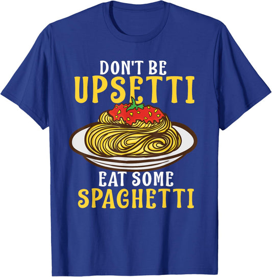 Spaghetti Design Women Kids Italian Food Pasta Lover T-Shirt - T-Shirt | Royal