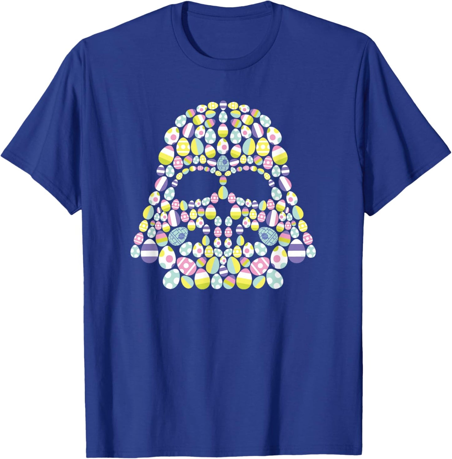 Star Wars Easter Egg Fill Darth Vader Mask and Helmet T-Shirt - T-Shirt | Royal