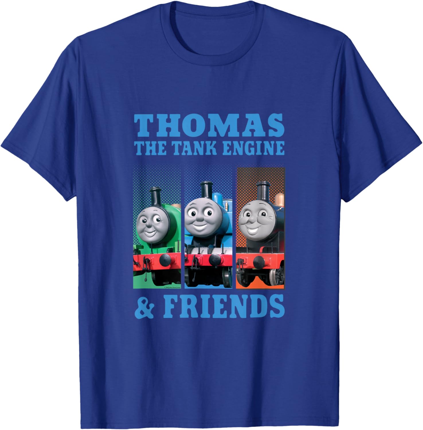 Thomas & Friends - Thomas & Friends Grid T-Shirt - T-Shirt | Royal