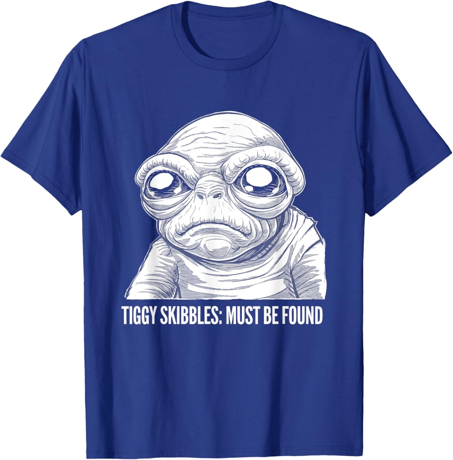Tiggy Skibbles Must Be Found Fan Art T-Shirt - T-Shirt | Royal