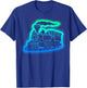 Steam Train Model Railway Children's Boys Men's Railway T-Shirt - T-Shirt | Royal