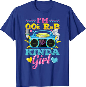 Back to The 2000s R&B Girl Vintage Retro 00s T-Shirt - T-Shirt | Royal