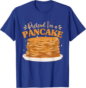 Pancake Breakfast Halloween Brunch Pretend I'm A Pancake T-Shirt - T-Shirt | Royal