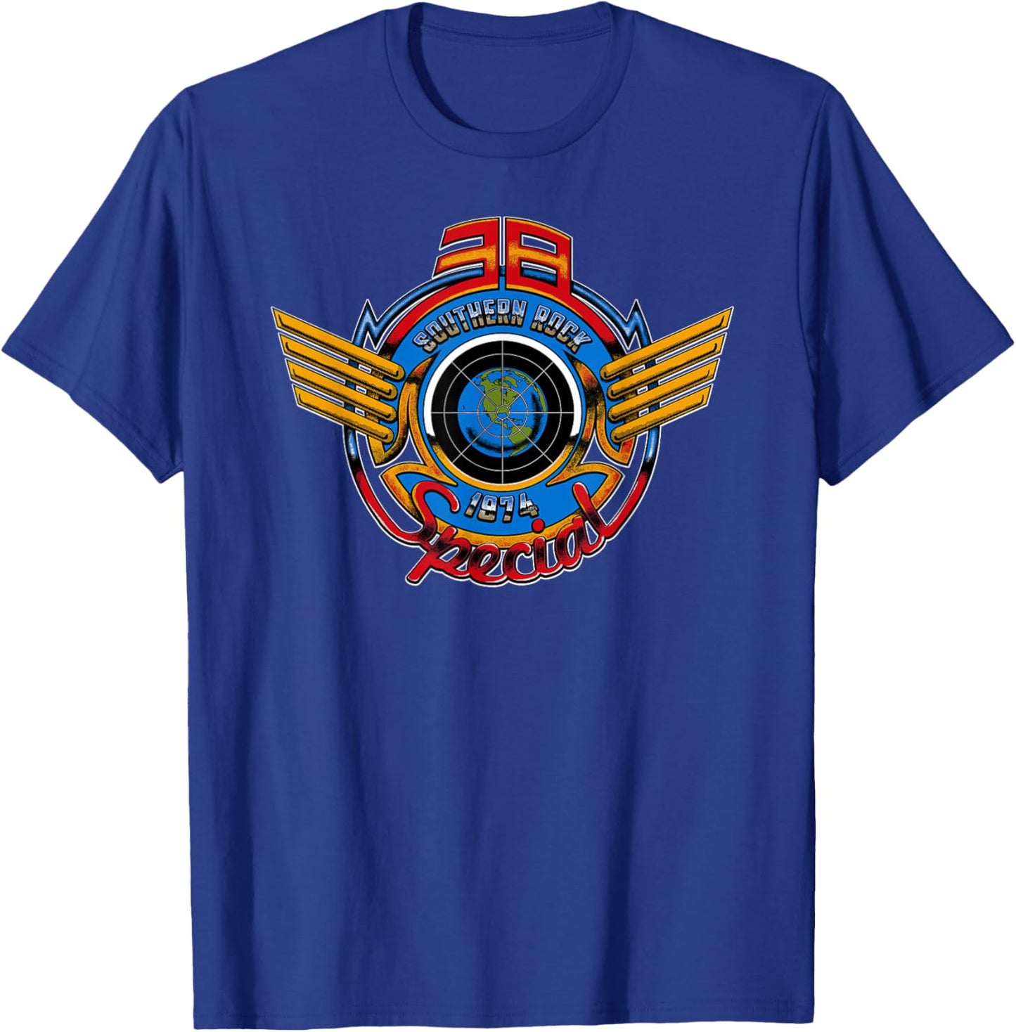 38 Special Globe T-Shirt - T-Shirt | Royal