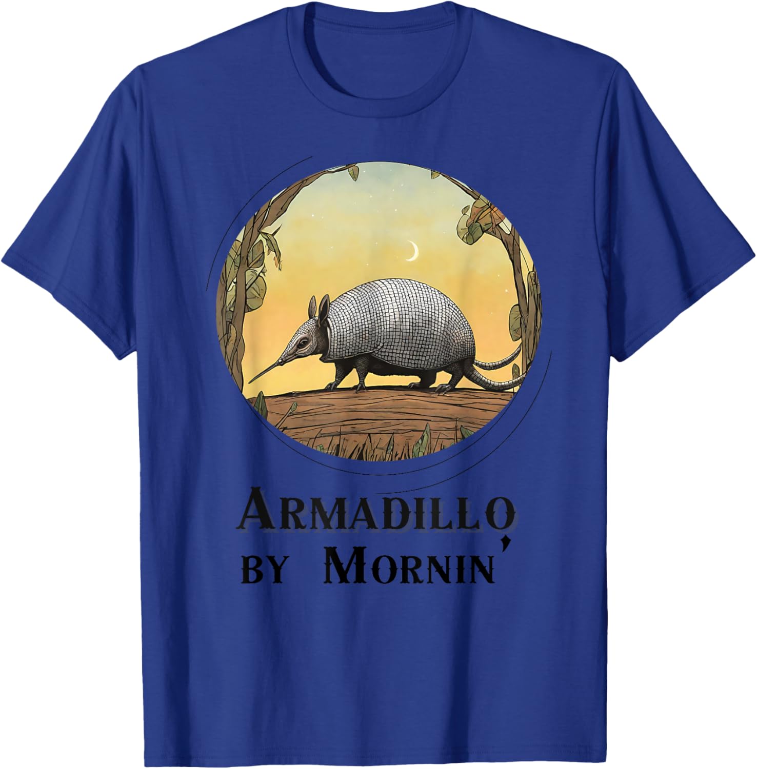 Armadillo by Morning T-Shirt - T-Shirt | Royal