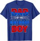 Dad of The Birthday Boy Dad Family Matching T-Shirt - T-Shirt | Royal