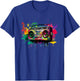 Ghetto Blaster 80's 90's Hip Hip Rap T-Shirt - T-Shirt | Royal