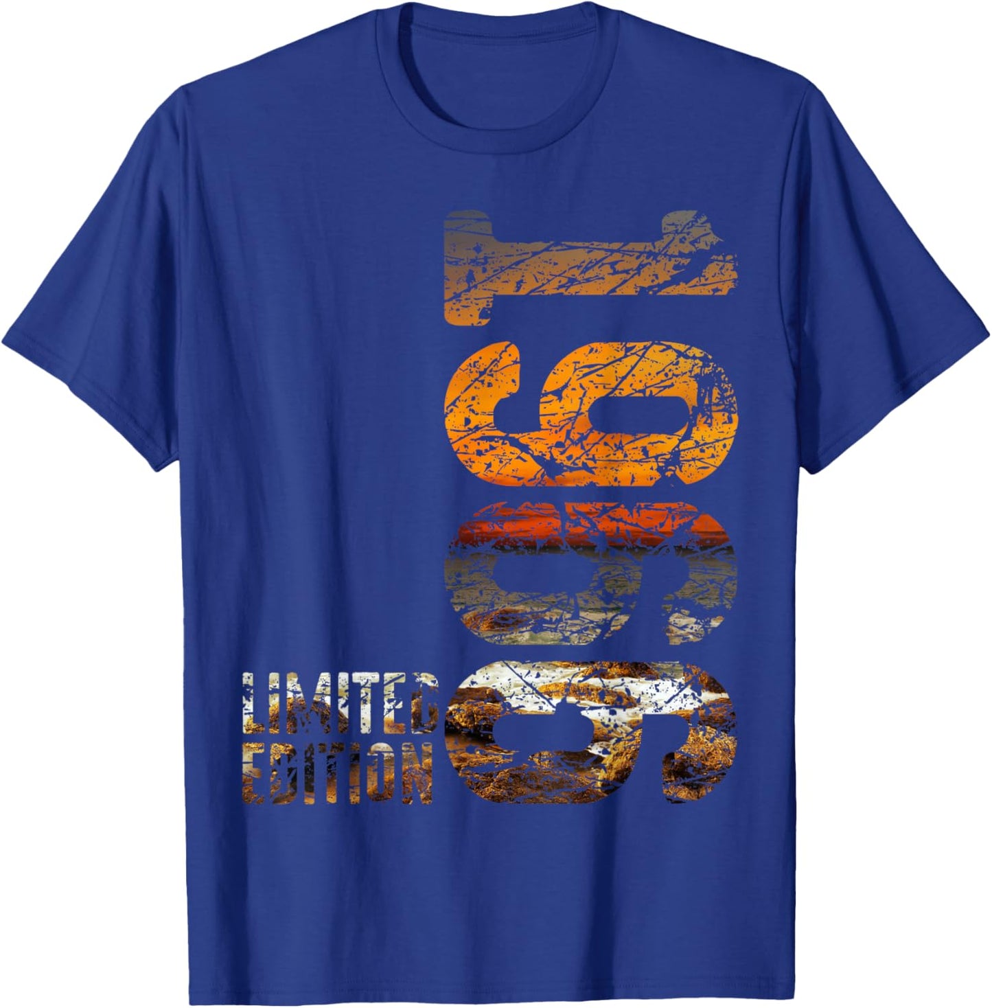 60th Birthday Man Woman 60 Years 1966 Decorative Gift Funny T-Shirt - T-Shirt | Royal