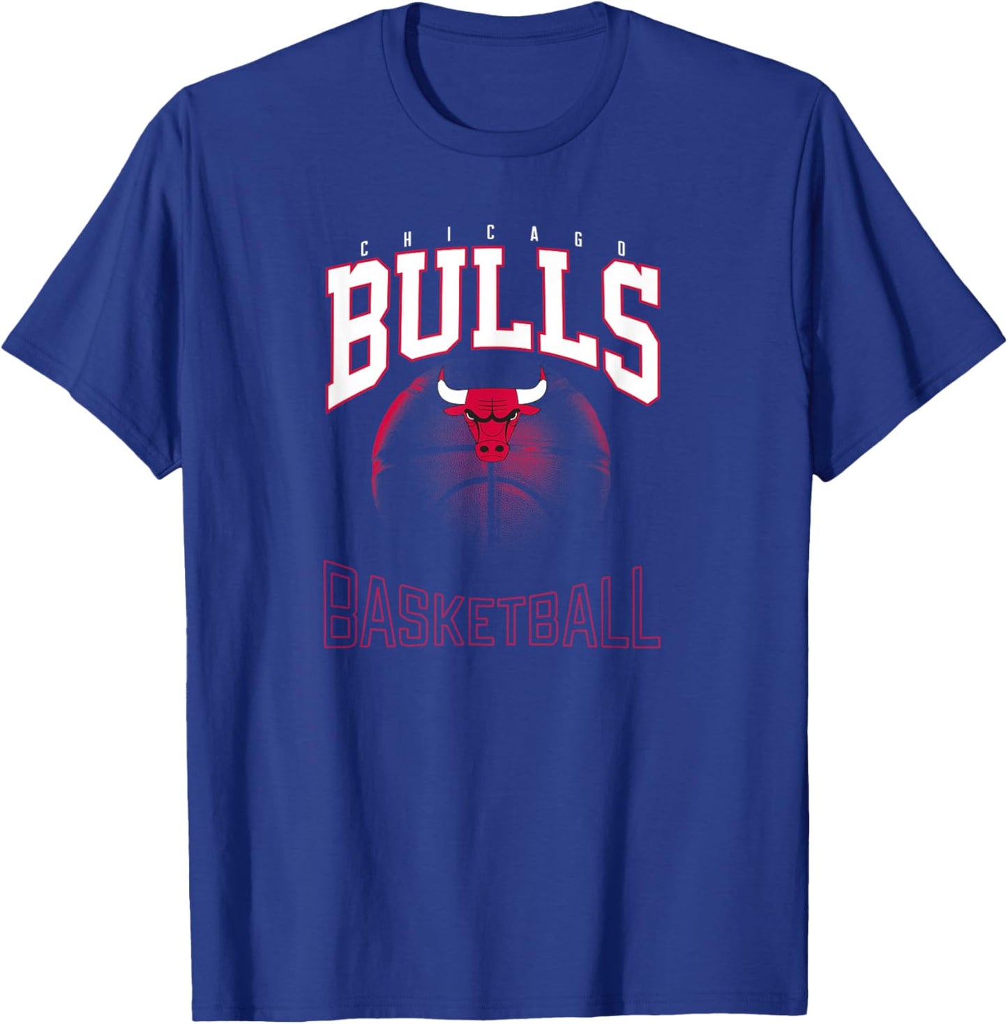 Fichiers Officiels Chicago Bulls X de la NBA T-Shirt - T-Shirt | Royal